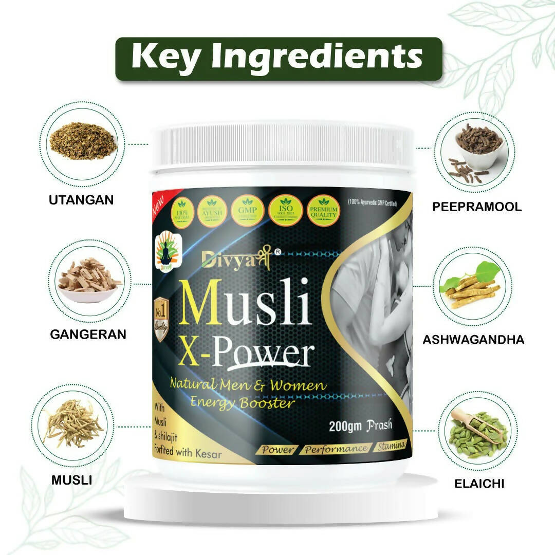 Divya Shree Musli X-Power Prash For Men | Swadesiicart
