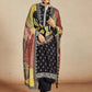 Muslin Cotton Black Digital Print & Embroidered Salwar Suit - Emponline | Swadesiicart
