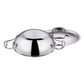 Vinod Platinum Triply Stainless Steel Kadai With Lid - Swadesiicart