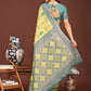 Shree Shyam Fashion Linen Cotton Yellow Saree