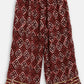 Ahalyaa Maroon Rayon Printed Kurta Palazzo Sets for Kids For Girls | Swadesiicart