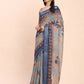 Shree Shyam Fashion Linen Cotton Cream Saree