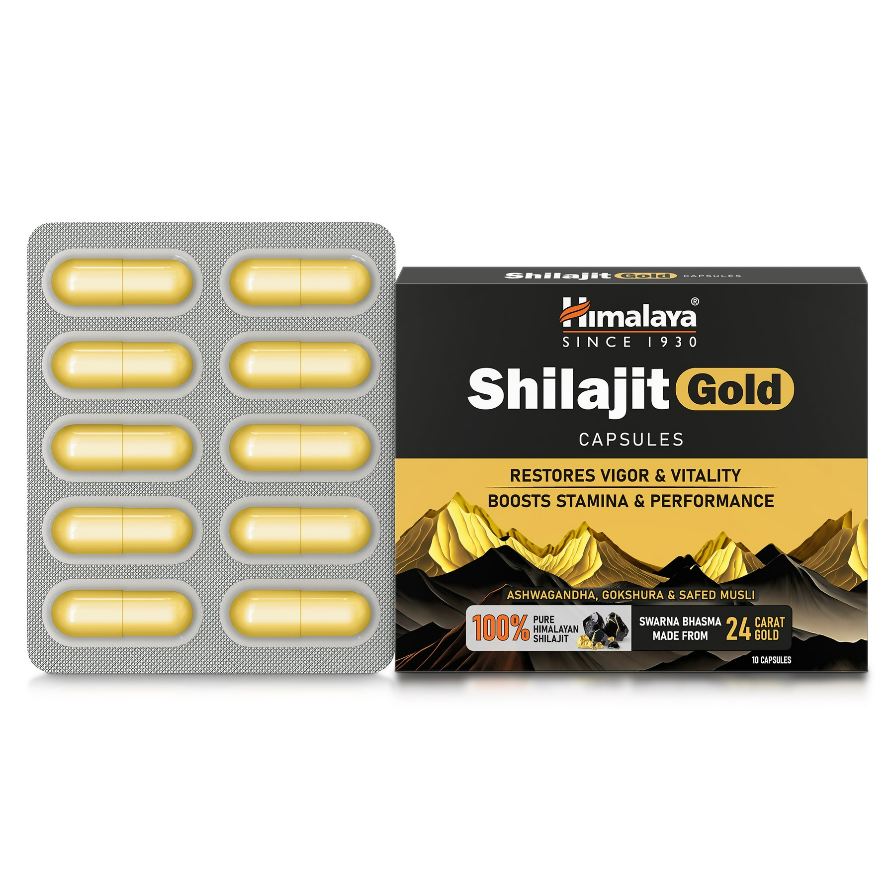 Himalaya Herbals SJ Gold Capsules | Swadesiicart
