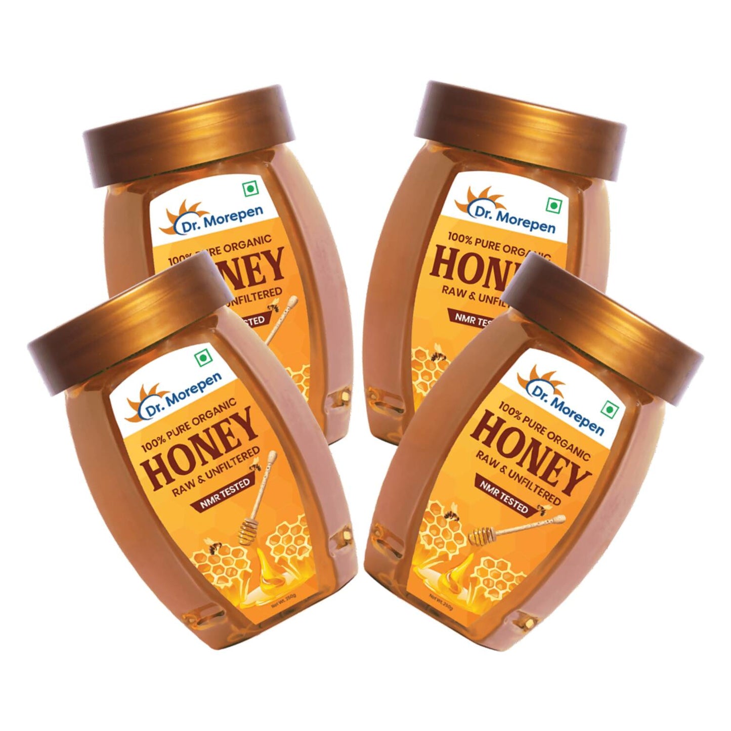 Dr. Morepen 100% Pure Organic Honey NMR Tested - Swadesiicart