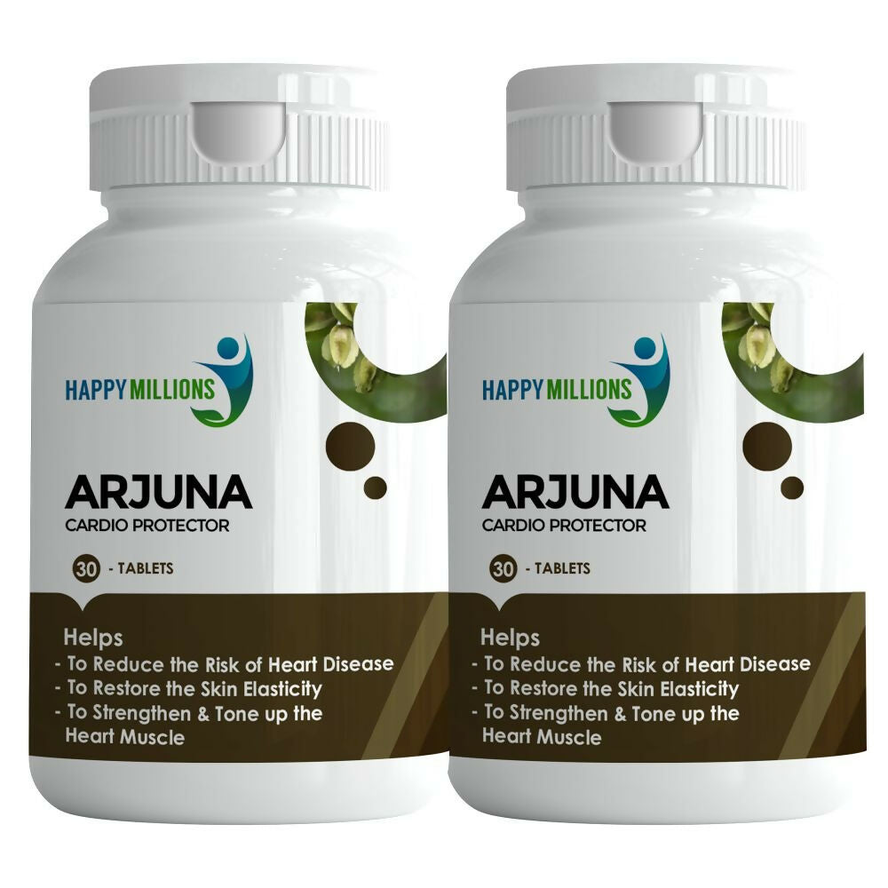 HappyMillions Arjuna Tablets | Swadesiicart