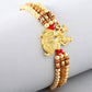 Krishna Designer Rakhi and Soan Papdi | Swadesiicart