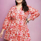 Ahalyaa Women's Traditional wear Tunic - Red | Swadesiicart