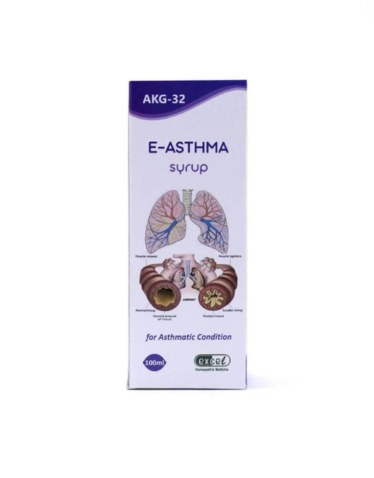 Excel Pharma E-Asthma Syrup | Swadesiicart