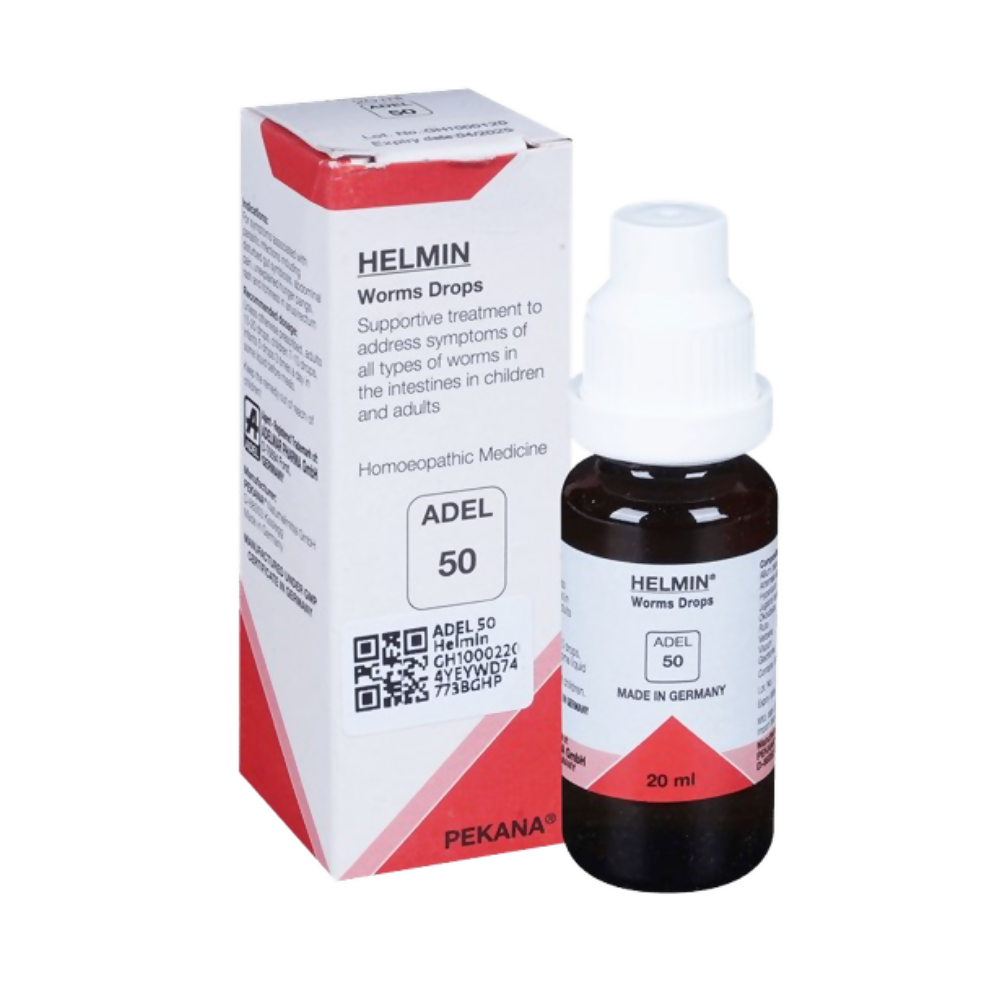 Adel Homeopathy 50 Helmin Worms Drop | Swadesiicart