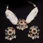 New Stylish Kundal Multicoloured Necklace Set for Womens by House of Ree - Swadesiicart