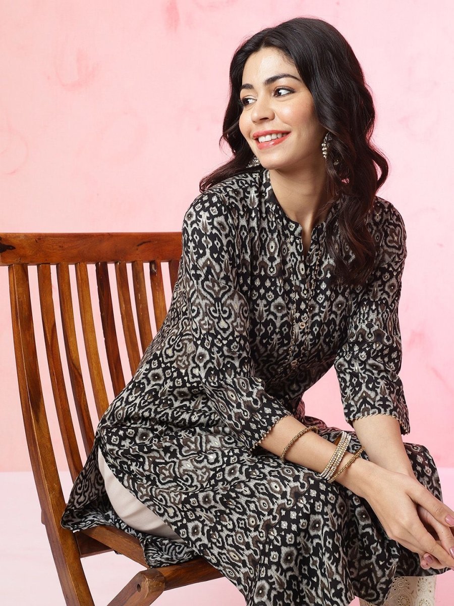 Anouk Women Ethnic Motifs Printed Kurta - Swadesiicart