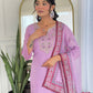 The52 Women's Gorgeous Rayon Embroidery work Straight Kurta with Pant and Dupatta Set - Swadesiicart
