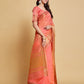 Sangria Woven Design Border Art Silk Banarasi Saree | Swadesiicart