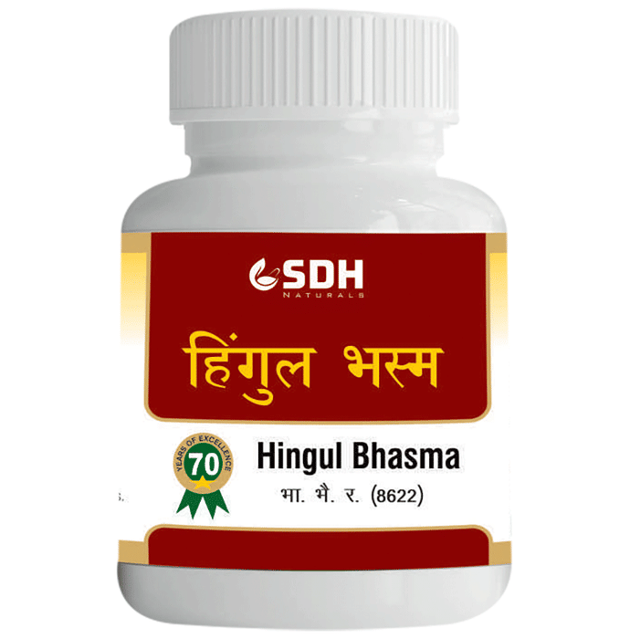 SDH Naturals Hingul Bhasma | Swadesiicart