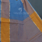 Dual Shades of Blue Pure Mangalgiri Cotton By Gayathri Reddy Designer Studio | Swadesiicart