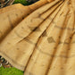 Exclusive Collection 100% Pure Cotton Brown Saree With Printed Work - Swadesiicart