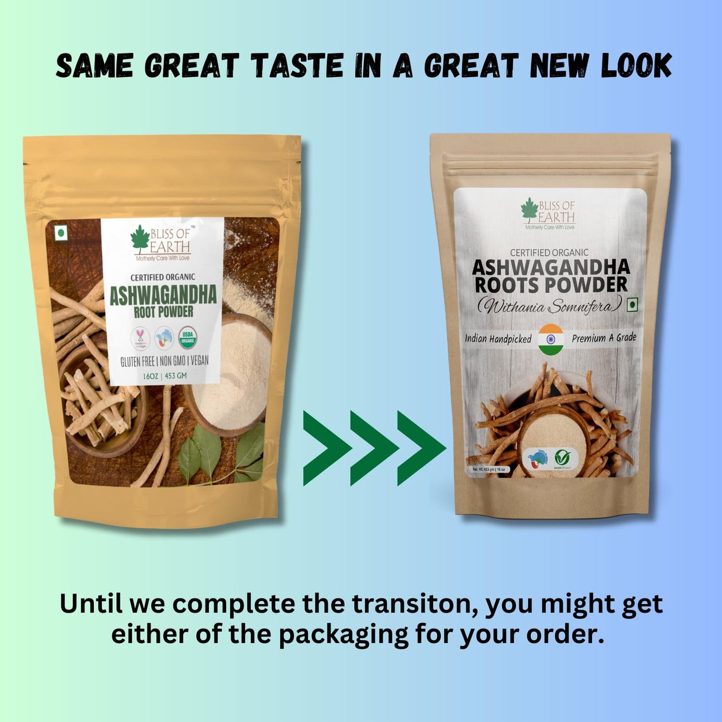 Bliss of Earth Ashwagandha Root Powder - Swadesiicart
