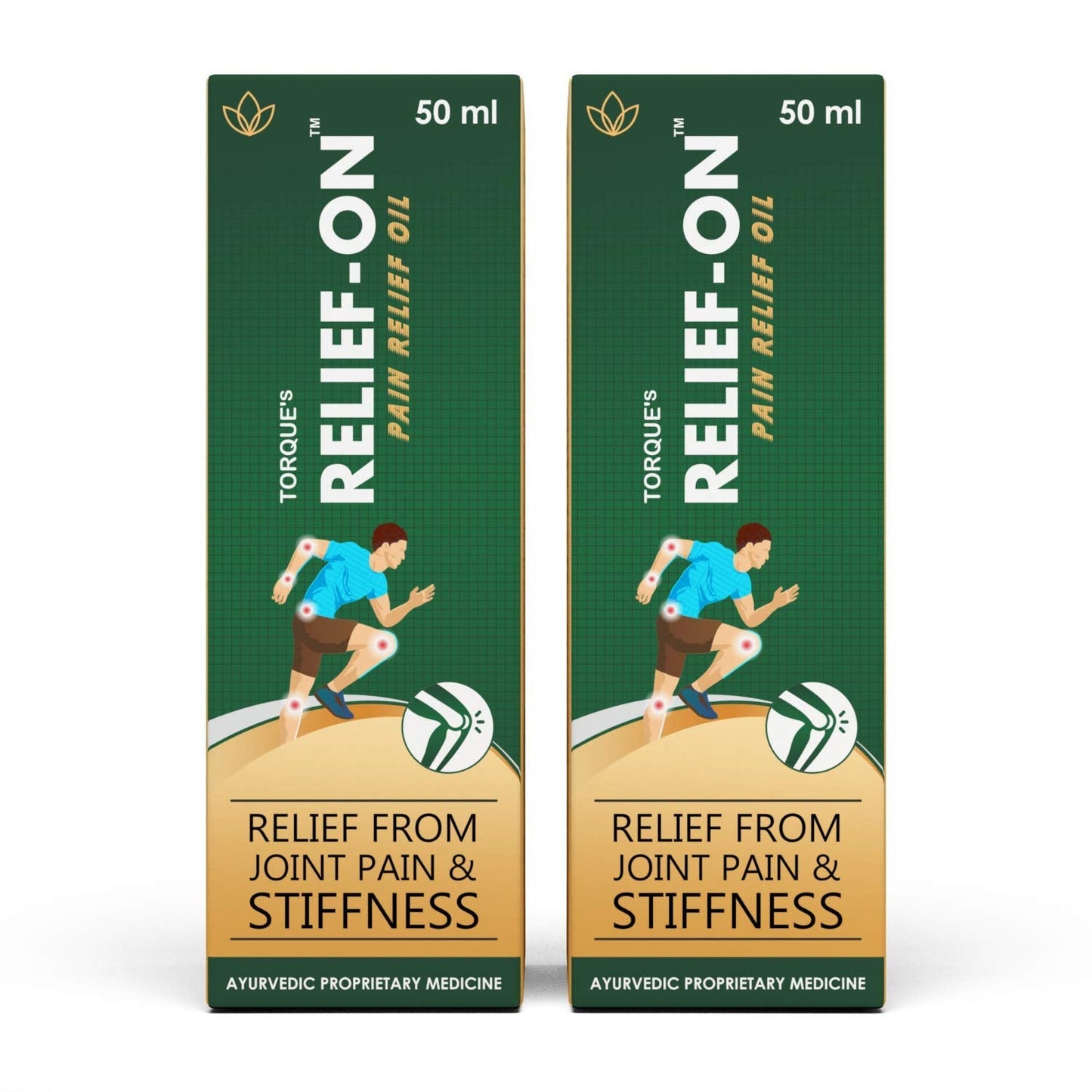 Torque's Relief-On Pain Relief Oil | Swadesiicart