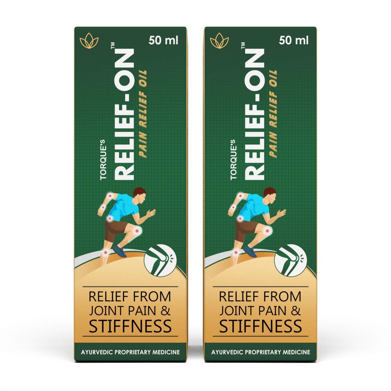 Torque's Relief-On Pain Relief Oil | Swadesiicart