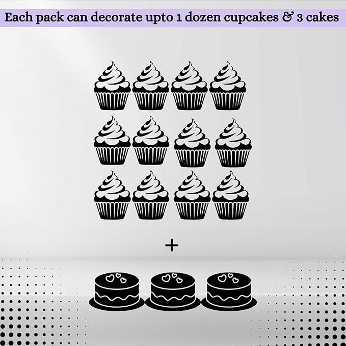 Confect Black | Sprinkles Bottle for Decoration Bottle