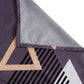 Home Sizzler Grey & White Geometric 144 TC Single Bedsheet with 1 Pillow Covers - Swadesiicart