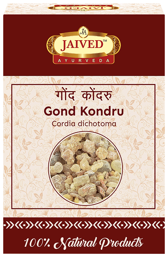 Jaived Ayurveda Gond Kondru Lasora Gum | Swadesiicart