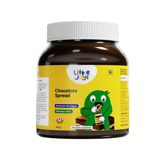 Little Joys Chocolate Spread for Kids With Hazelnut, Cocoa, Ragi & Bajra - Swadesiicart