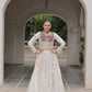 Lorenvalley Fashion White Roman Silk with Attractive Gota-Patti Lace Lehenga Choli | Swadesiicart