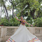 Lorenvalley Fashion White Roman Silk with Attractive Gota-Patti Lace Lehenga Choli | Swadesiicart