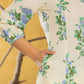 Yufta Cotton Blue Floral Print Co-Ord Set - Swadesiicart