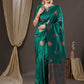 Anouk Ethnic Motifs Zari Banarasi Saree | Swadesiicart
