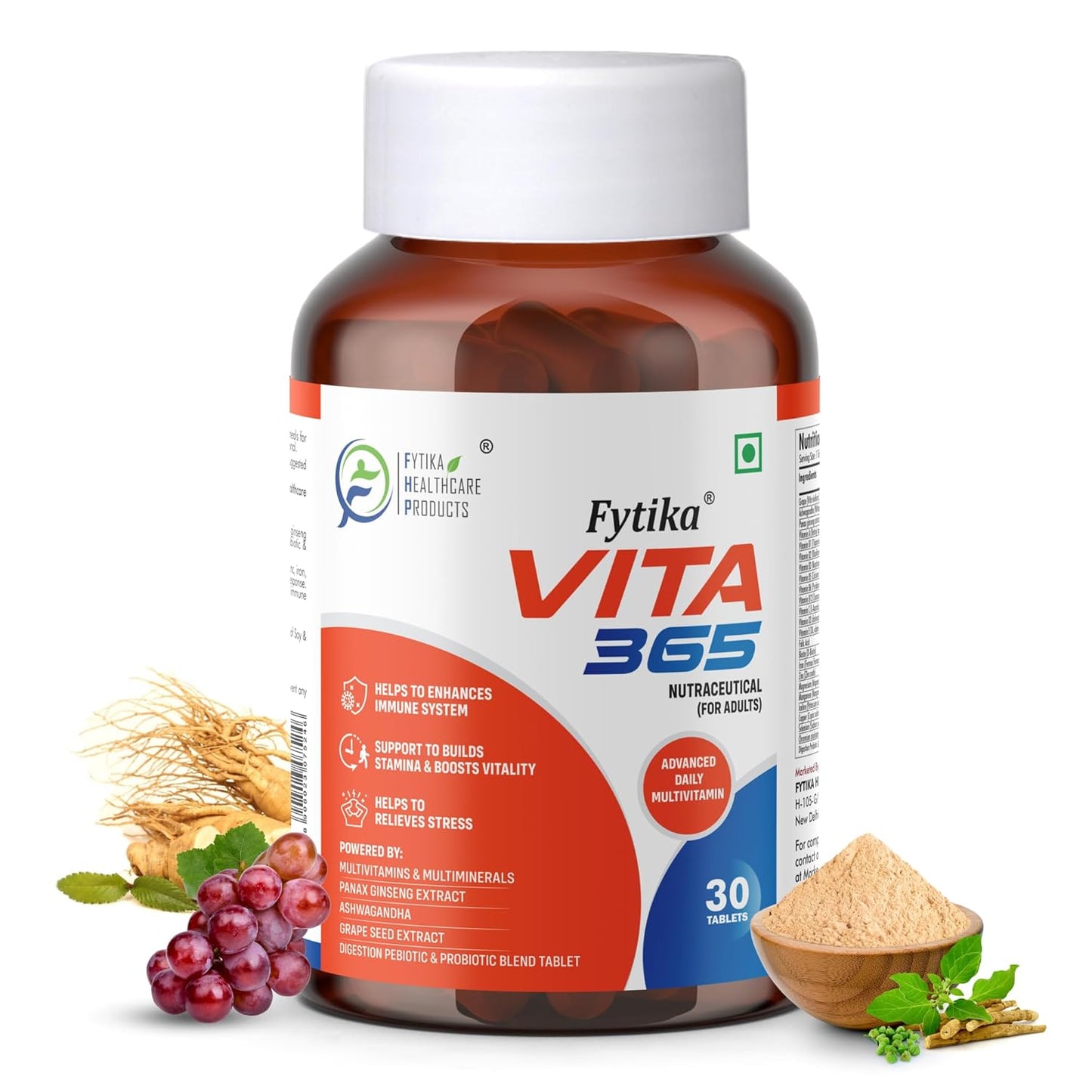 Fytika Vita 365 Tablets - Swadesiicart
