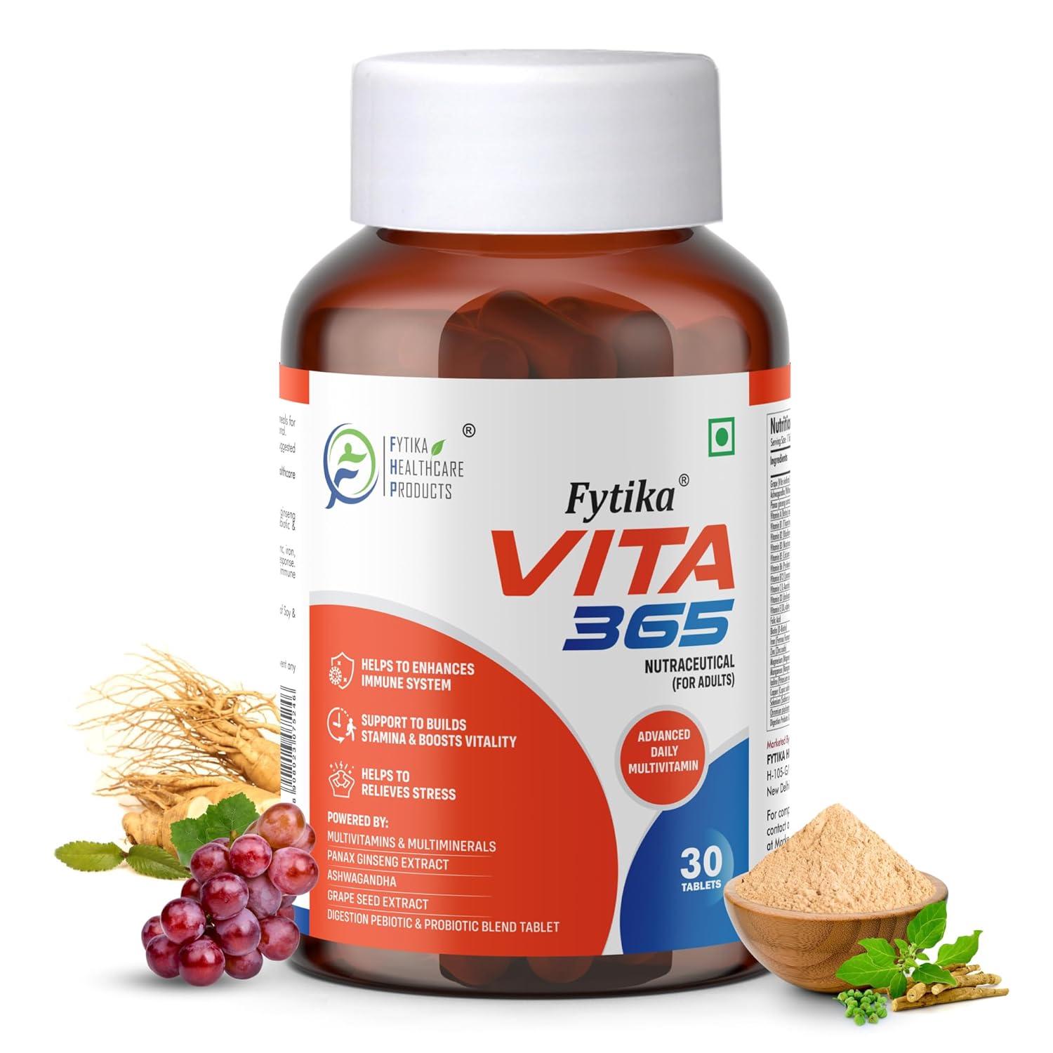 Fytika Vita 365 Tablets - Swadesiicart