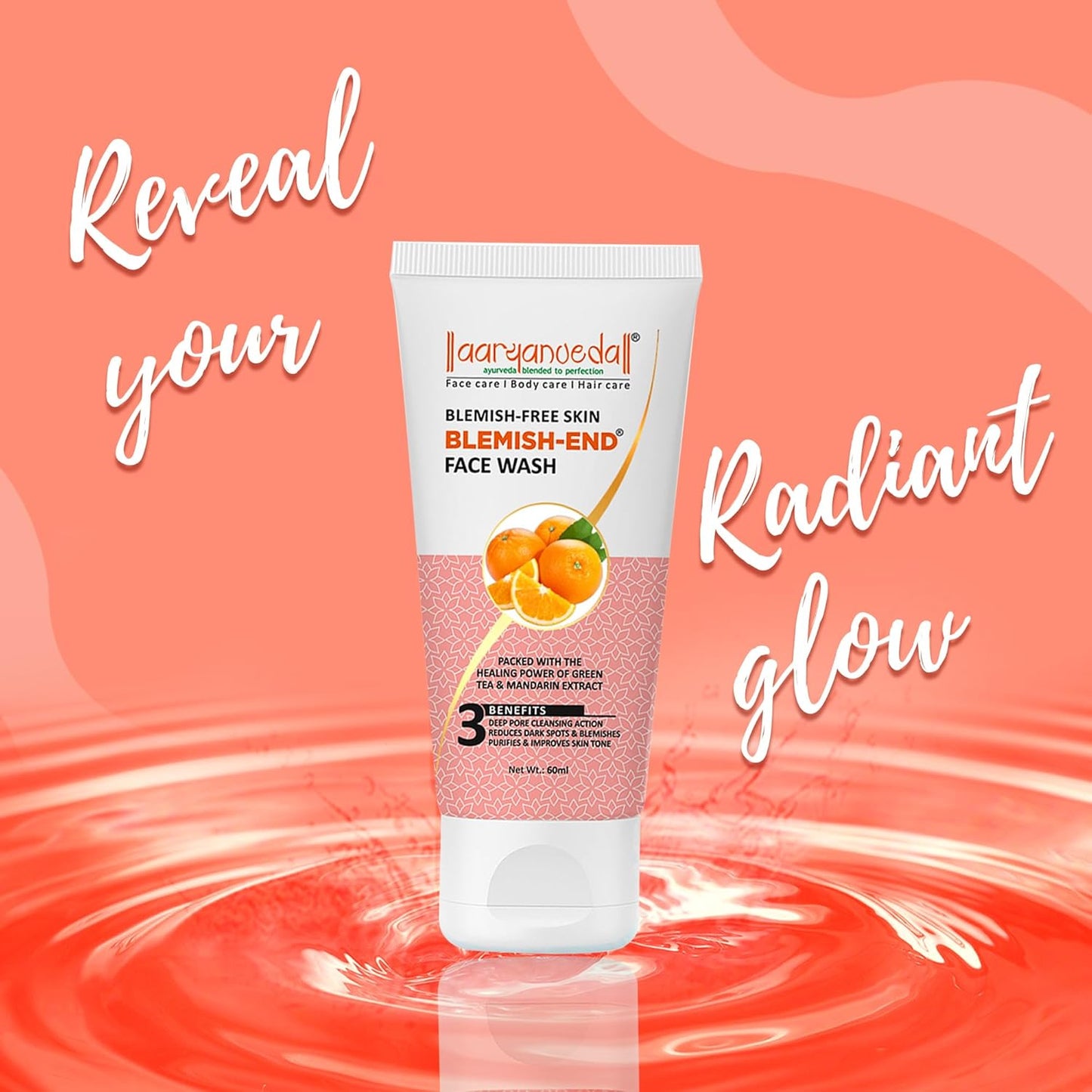 Aryanveda Blemishend Face Wash - Swadesiicart
