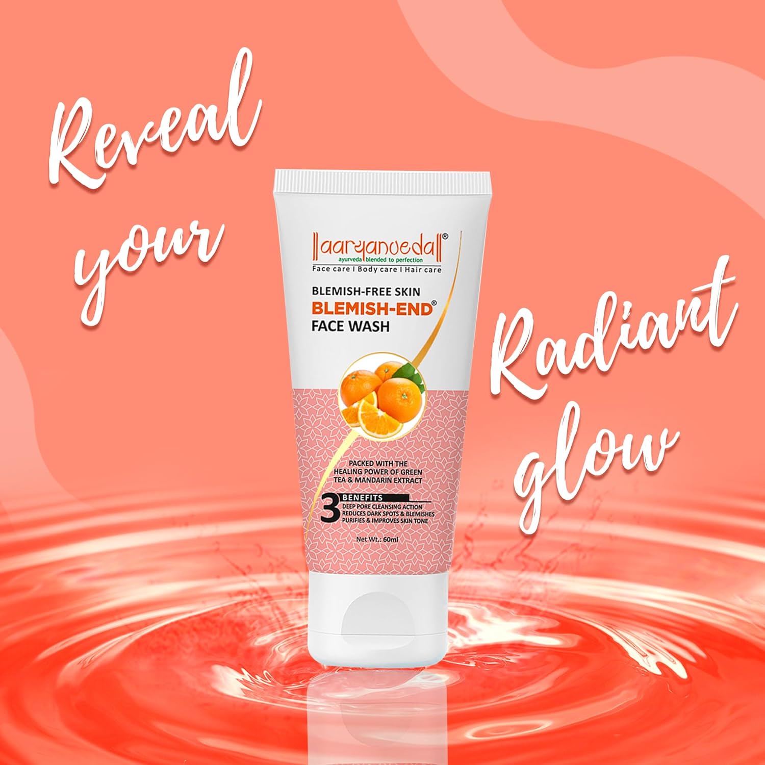 Aryanveda Blemishend Face Wash - Swadesiicart