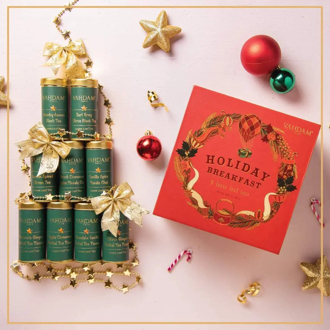 Christmas Breakfast Gift Set, 9 Teas