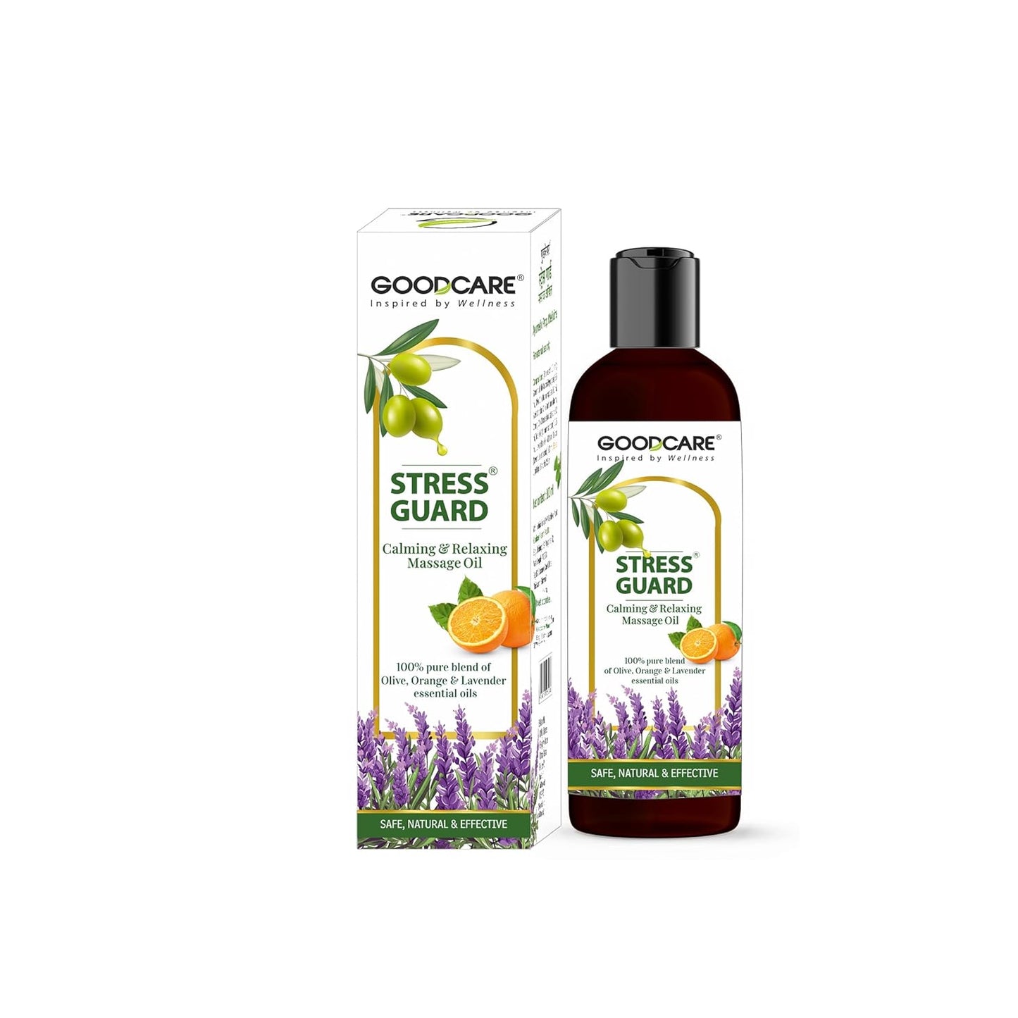 Goodcare Stress Guard Massage Oil | Swadesiicart