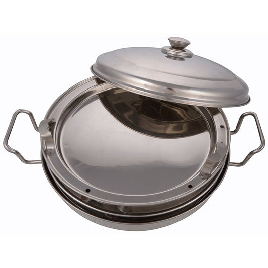 Kitchen Sandwich Bottom Multi kadai Idly Cooker Dhokla and Plate - Swadesiicart