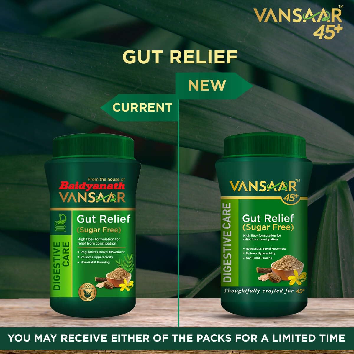 Vansaar Gut Relief Powder Sugar Free - Swadesiicart