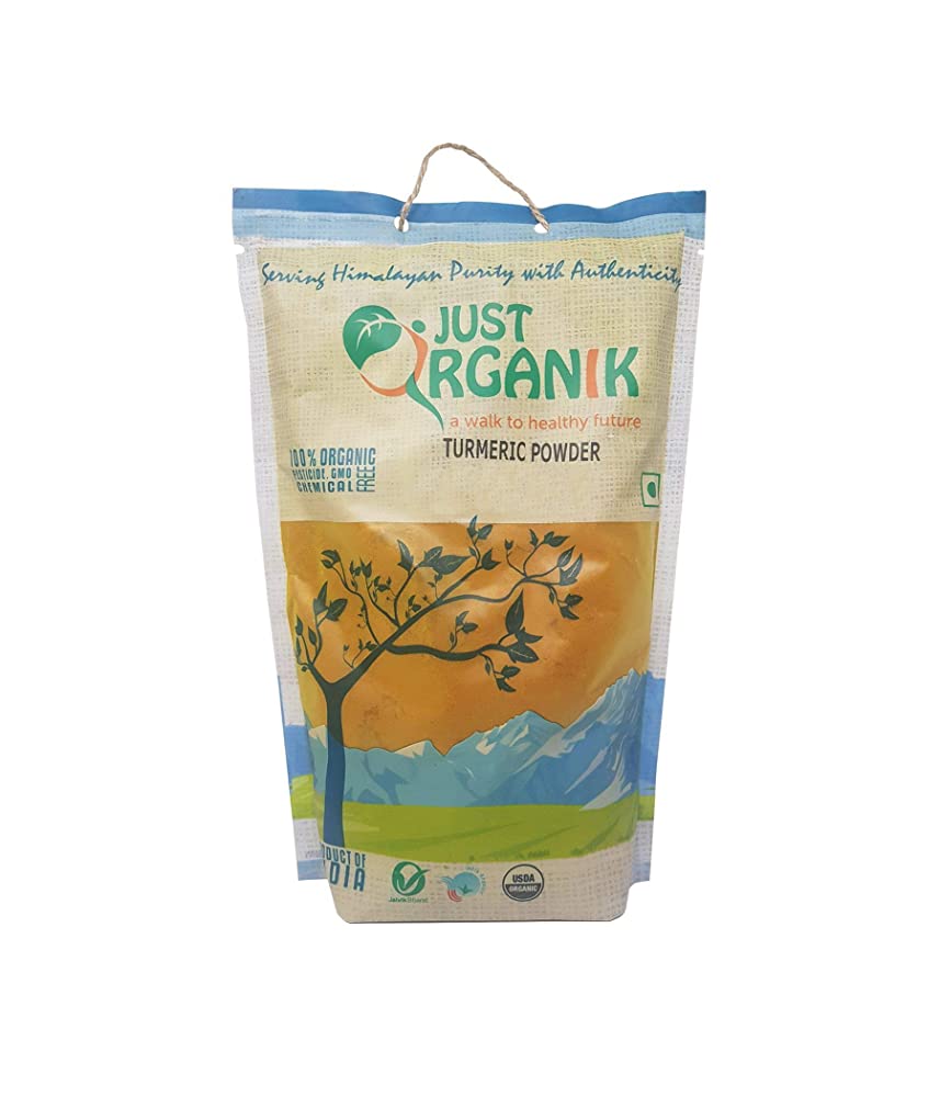 Just Organik Turmeric Powder (Haldi) - Swadesiicart