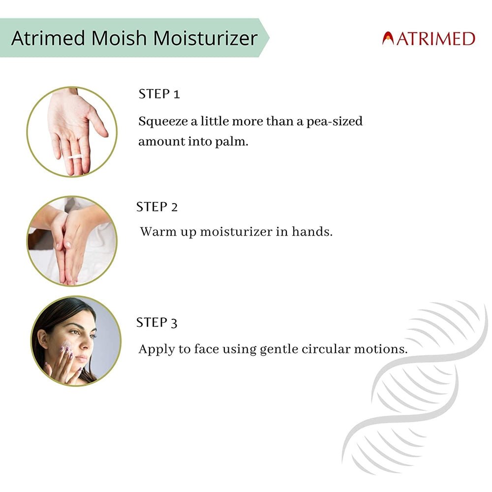 Atrimed Ayurvedic Moish Herbal Moisturizer | Swadesiicart