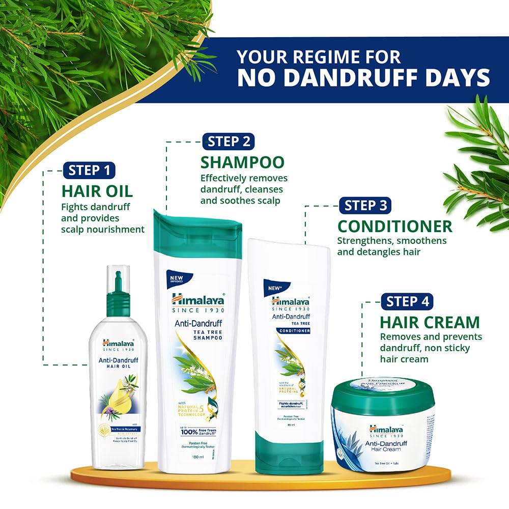 Himalaya Anti Dandruff Hair Conditioner | Ayurvedic Conditioner for Flake-Free, Soft Hair - Swadesiicart