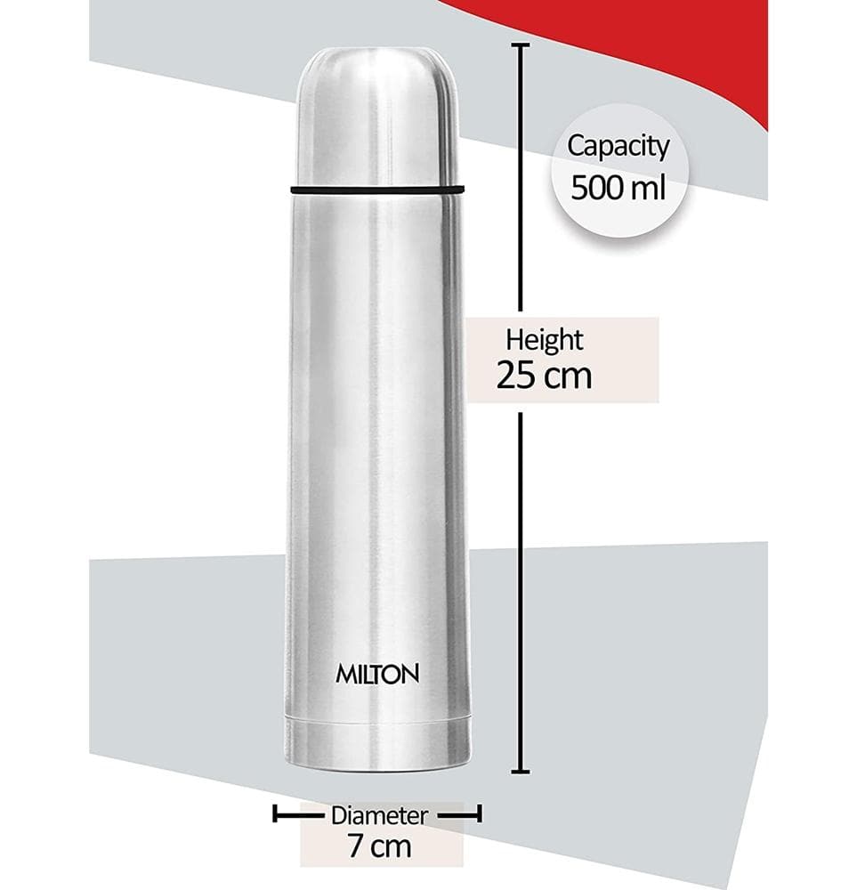 Milton Thermo steel, 500ml - Swadesiicart