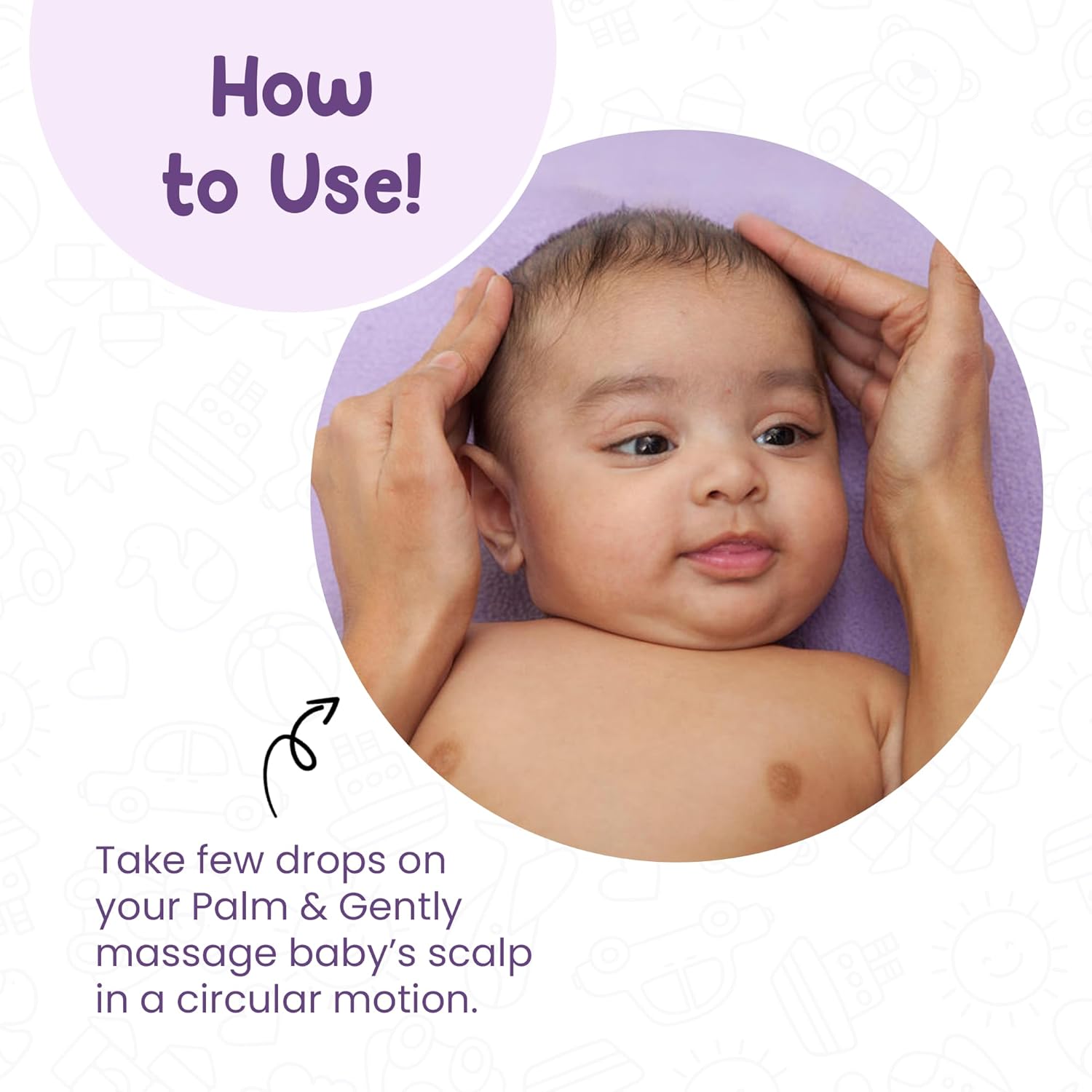 Mother Sparsh Nourishing Baby Hair Oil, Soothe & Nourishes Delicate Baby Scalp, Suitable Hair Oil for Newborns - Swadesiicart