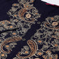 Anubhutee Navy Blue Yoke Design Straight Kurta | Swadesiicart