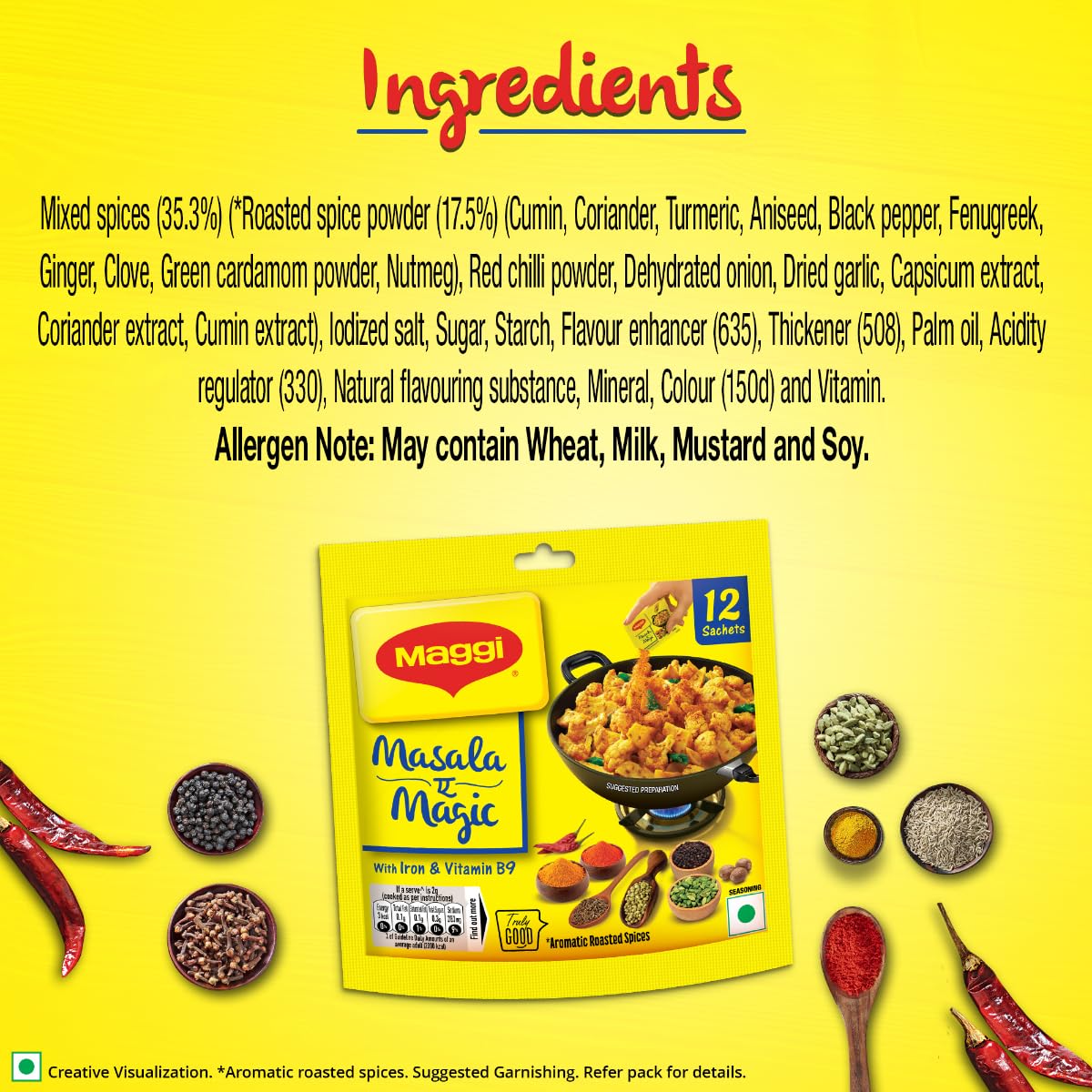 Maggi Masala-ae-Magic Vegetable Masala - Swadesiicart