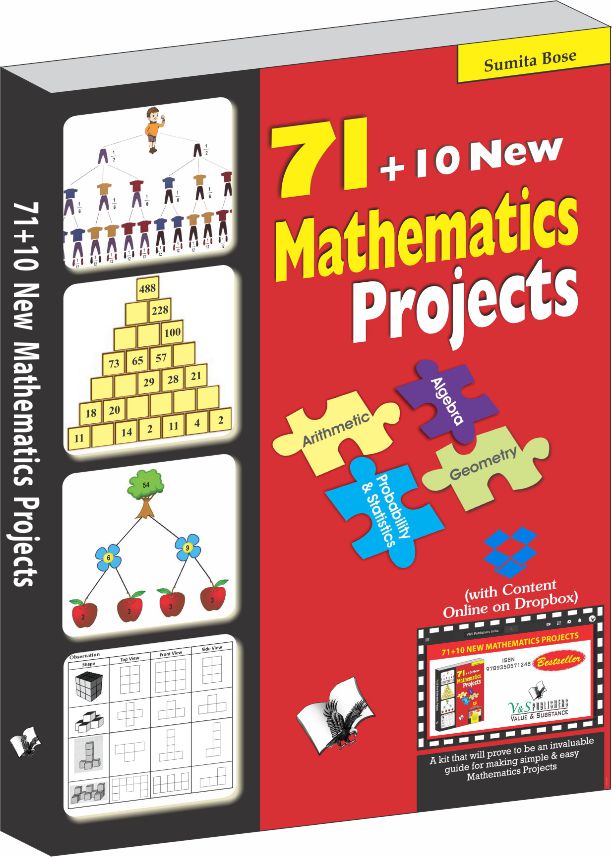 71+10 New Mathematics Projects (With Online Content on  Dropbox) by Sumita Bose