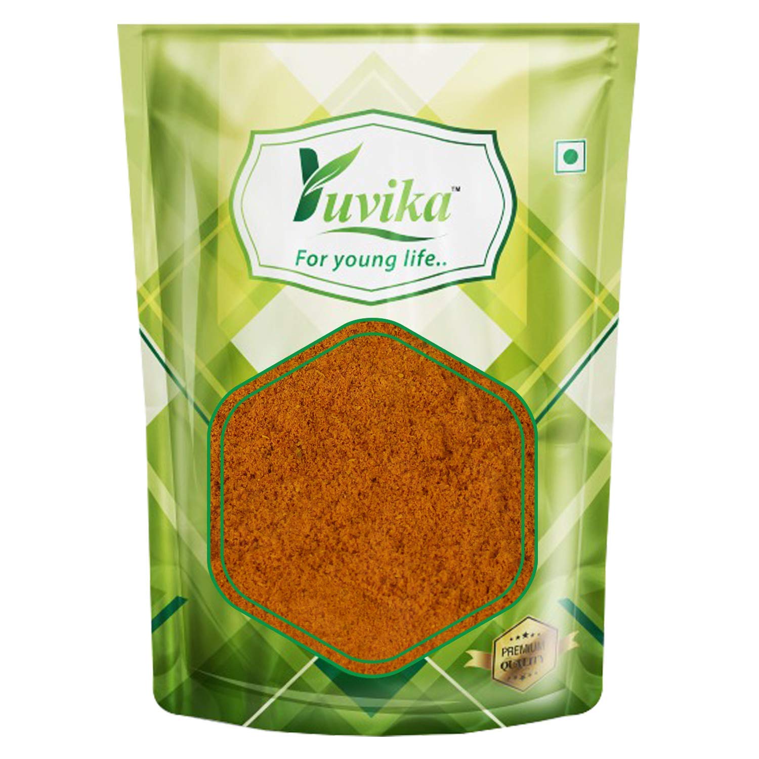 Yuvika 100% Natural Amba Haldi Powder - Curcuma Aromatica - Wild Turmeric | Swadesiicart