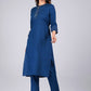 Kalini Regular Gotta Patti Kurta With Trousers - Swadesiicart