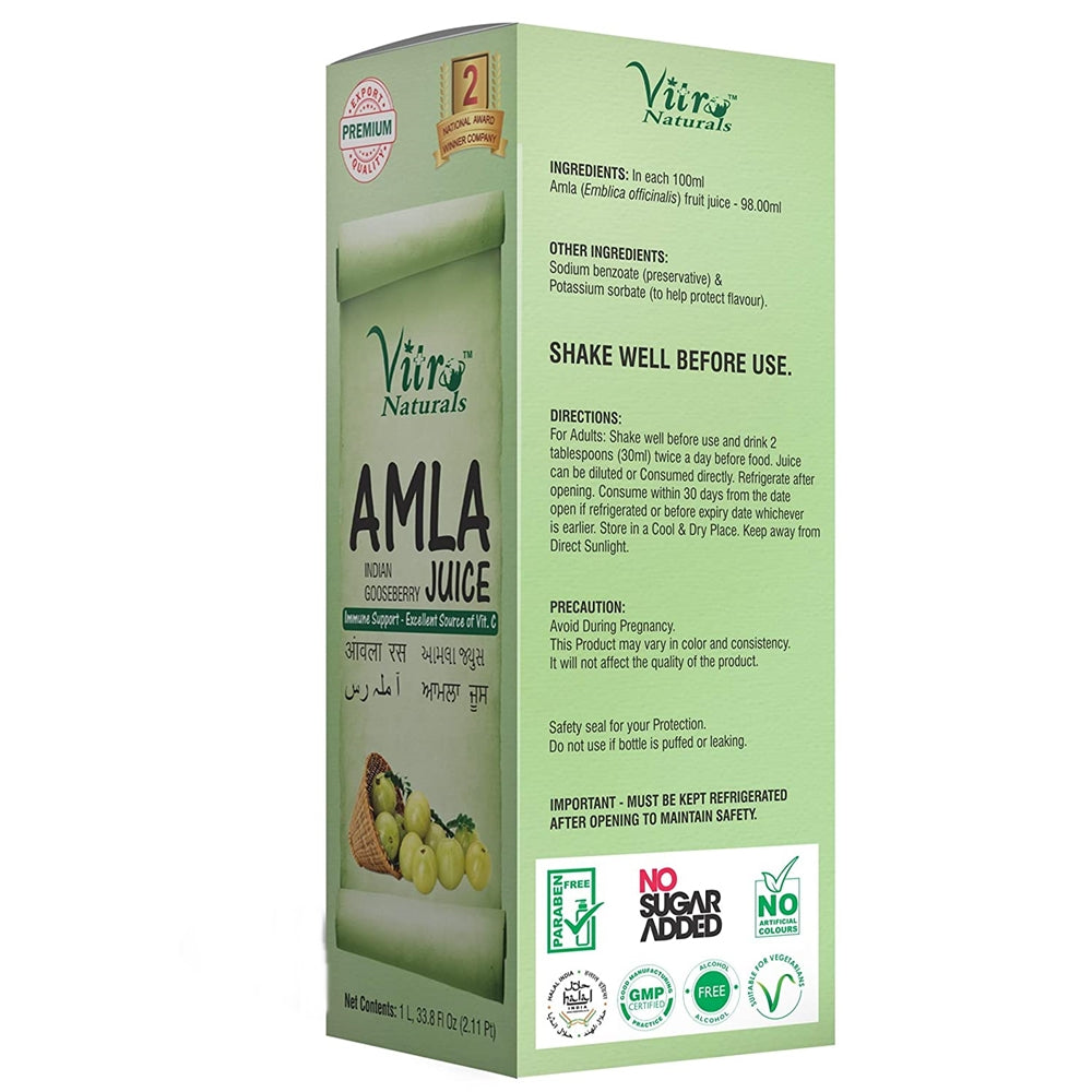 Vitro Naturals Healthy Amla Juice | Swadesiicart